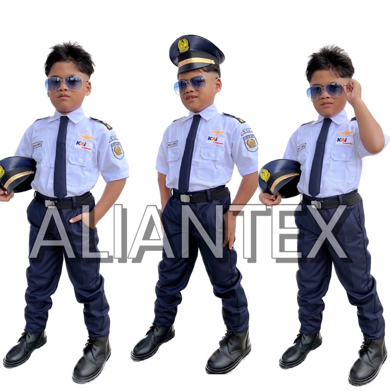 BAJU PROFESI MASINIS ANAK / BAJU PROFESI ANAK / MASINIS ANAK