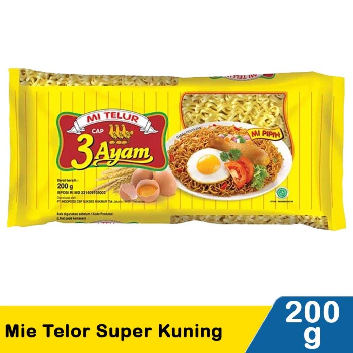 

Ready Mie Telur Yijian,Doroku,3 Ayam,Mie Shoa, Kwetiau Kering,Mie Oven Murah
