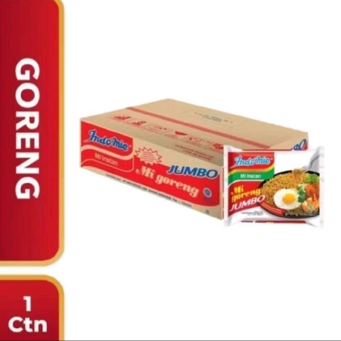 

Ready Indomie Goreng Jumbo 1 Karton Isi 24 - Makanan Instan Ayam Pedas - Kuah, Food, Noodles