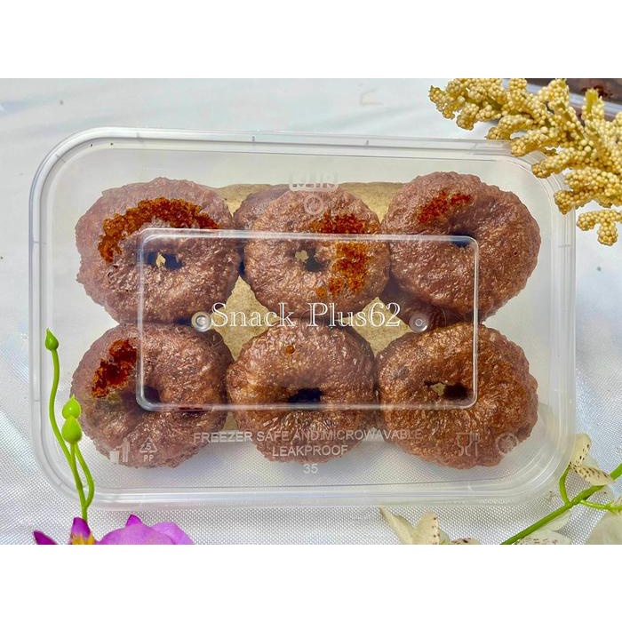

HJK Kue Ali Agrem/Cincin 1 Box Beras Merah Kelapa dan Gula Aren - Food