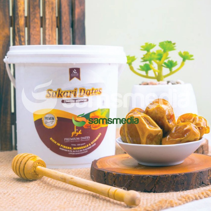 

HJK Kurma Sukkari Sukari Al Qaseem Al Qosim Premium 850gr kurma Raja