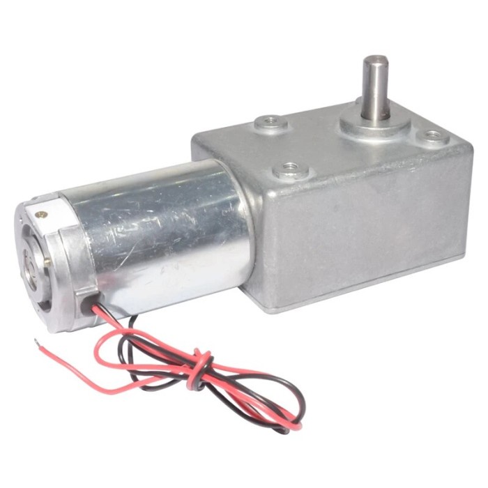DC GEAR MOTOR 12V 24V 3-95RPM DC ELECTRIC BICYCLE WORM GEAR MOTOR