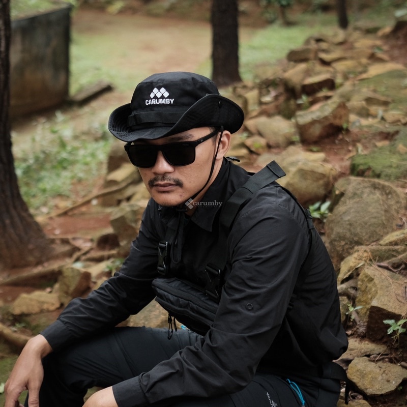 Topi Gunung Rimba Lapangan Arfak Carumby Adventure Pria Wanita