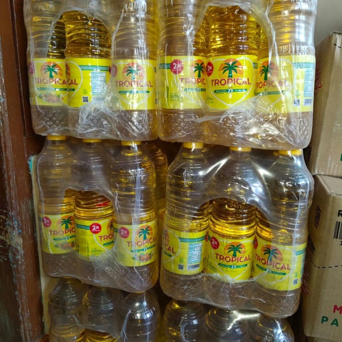 

HJK Minyak goreng tropical botol 2 liter harga per krat grab gojek only
