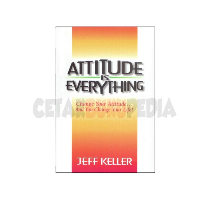 Book Attitude Everything Jeff Keller