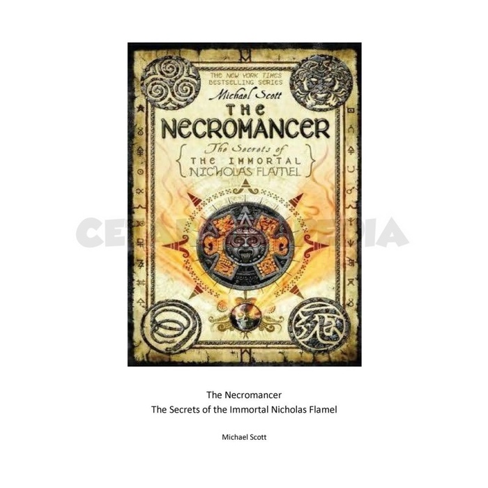 Inggris Only Immortal Nicholas Flamel Necromancer Secrets Softcover