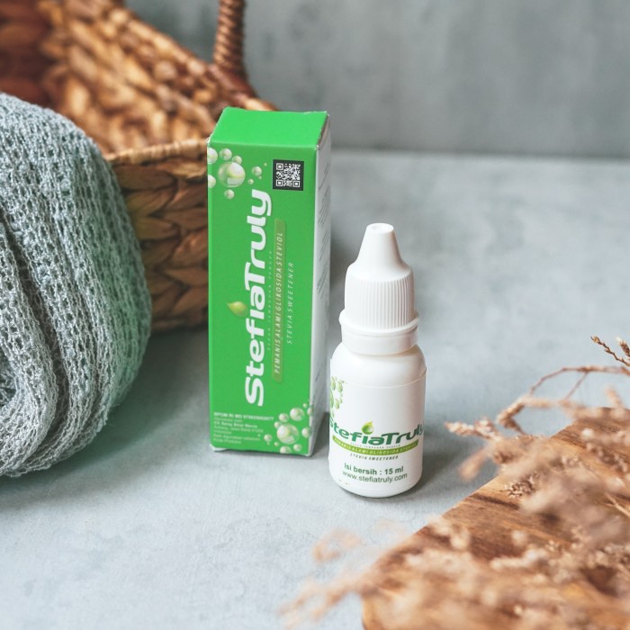 

HJK Stefia Pemanis Alami / Gula Zero kalori Stevia 15 ml