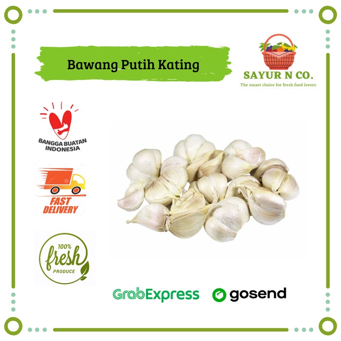 

HJK Bawang Putih Kating 100gr 250gr 500gr