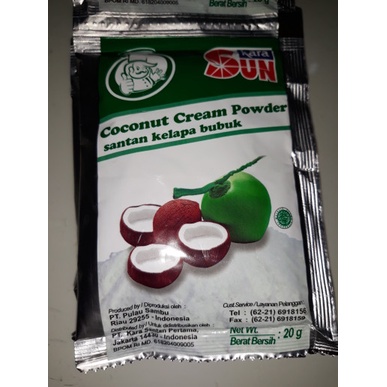 

HJK Santan Bubuk Sun Kara 20 Gr x 10 Sac