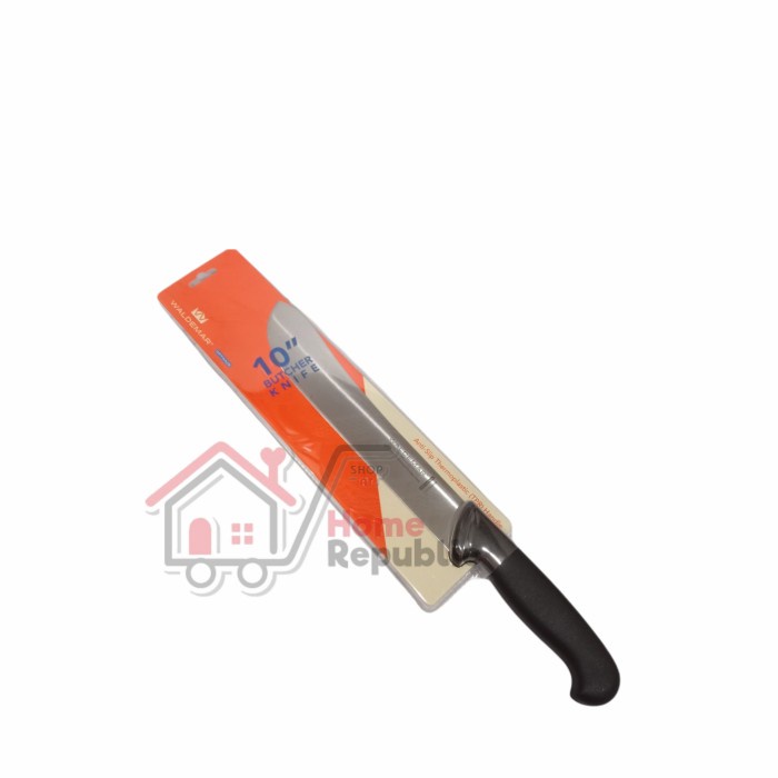 Waldemar Golok Dapur Pisau Sembelih 10" Butcher Knife Optimus 08011025