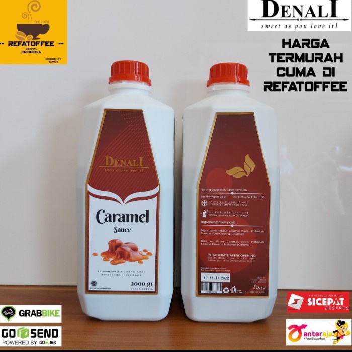 

HJK DENALI CARAMEL SAUCE 2KG