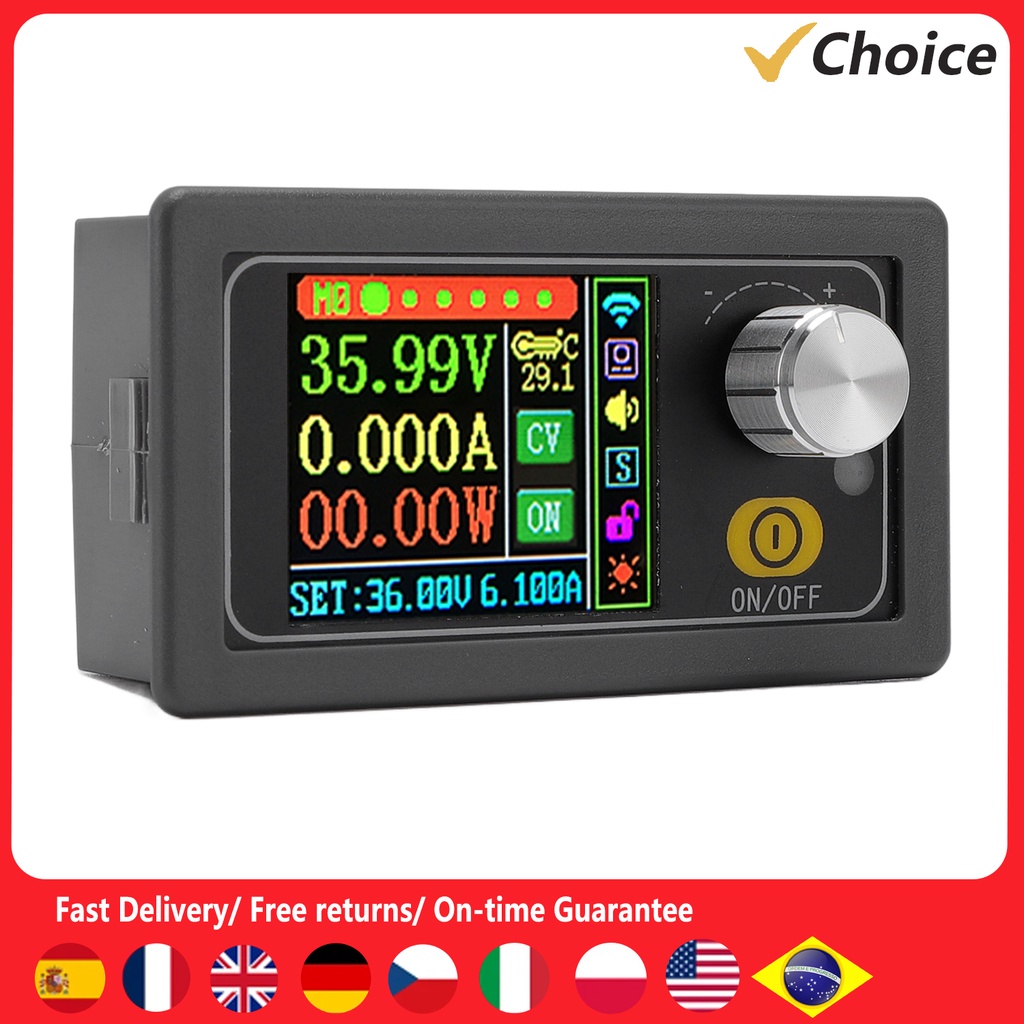 CNC Regulator Power Supply DC6-30V Input DC0V-36V Output Automatic Voltage Raising Lowering Module R