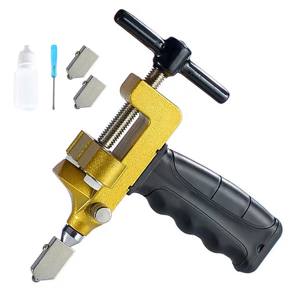 Portable Manual Glass Tile Tile Opener Glass Tile Cutter Hand-Held Replacement Cutter Heads Tile Gla