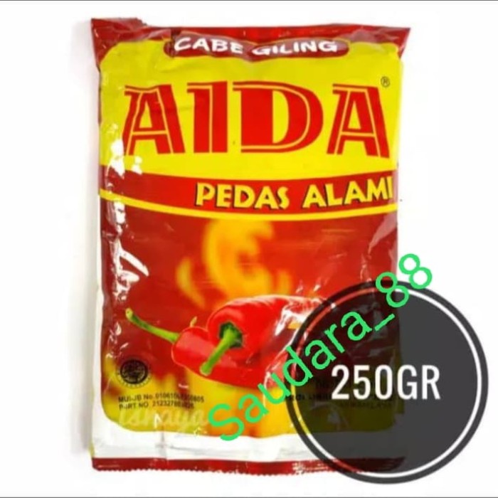 

HJK Cabe bubuk AIDA 250gr