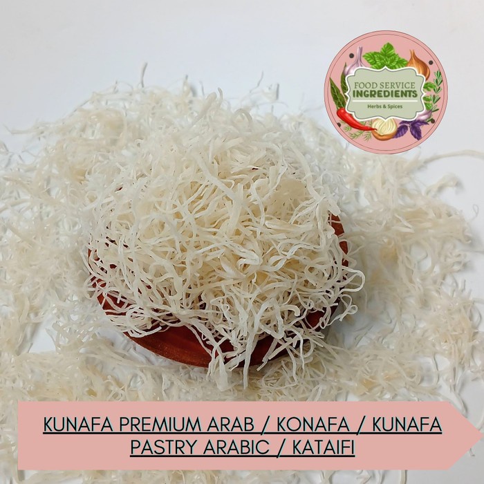 

Kunafa premium arab 500gr / konafa / kunafa Pastry Arabic / kataifi