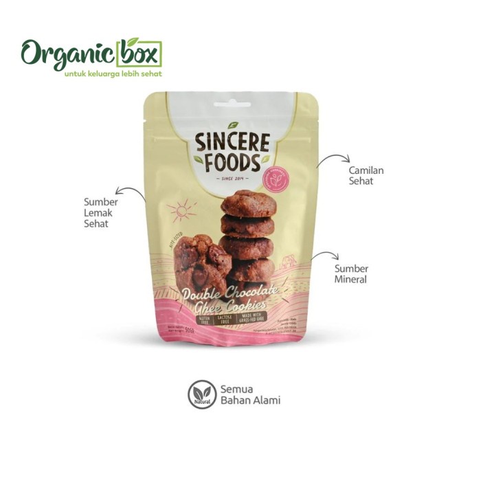 

Sincere Foods DOUBLE CHOCOLATE GHEE 50GR