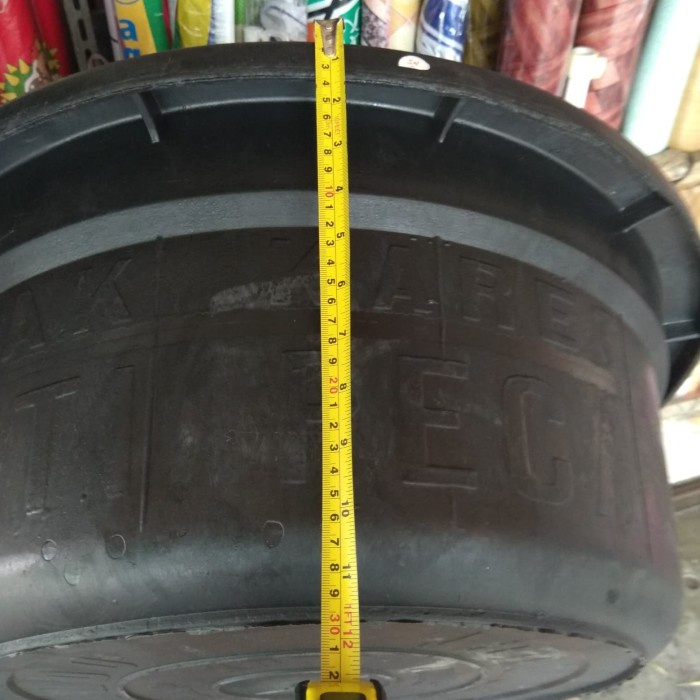 New Ember Bak Karet Besar anti pecah 32" Berkualitas