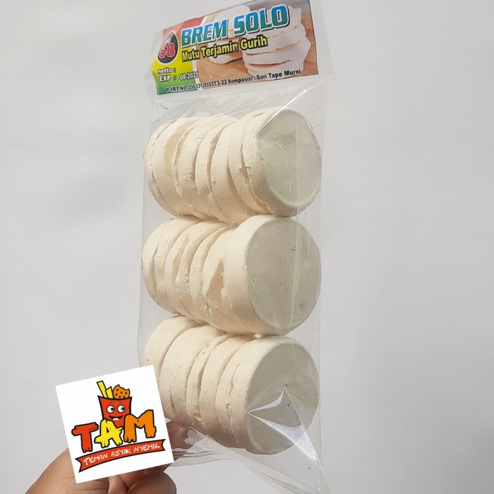 

HJK Brem Bulat Solo Sari Tape Murni Asli Solo - Tam Snack
