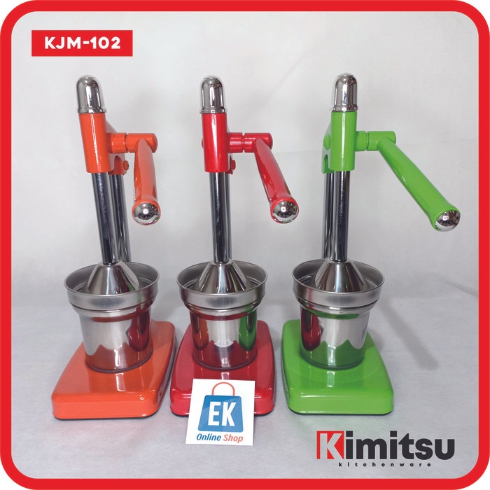 Alat Peras Jeruk Stainless Kimitsu Kjm-102 Alat Peras Jeruk Manual Alat Peras Jeruk Besar Alat Peras