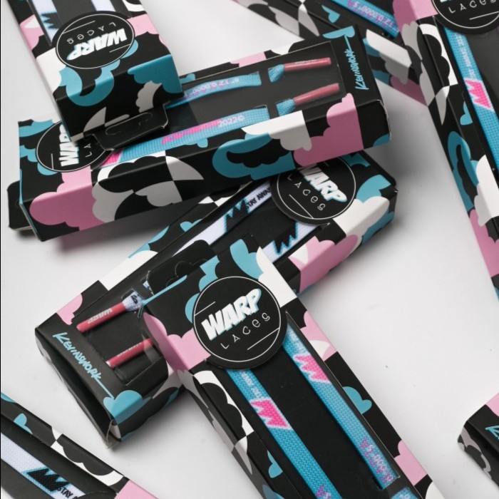 Top WARP LACES X KEVINSWORK VOL 2 "STAY AWAKE" SHOELACES / TALI SEPATU Terlaris