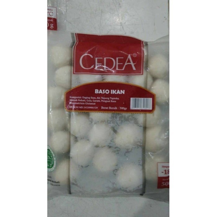 

cedea bakso ikan 500 gram