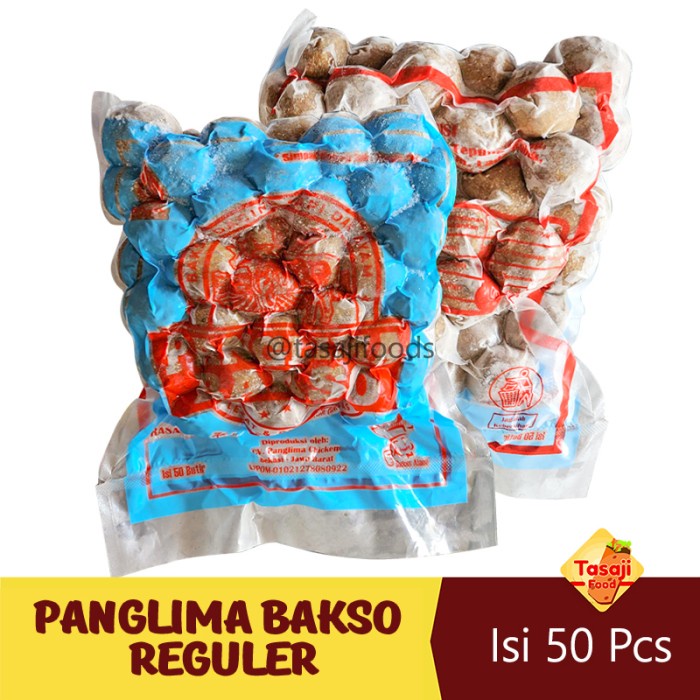 

Panglima Bakso Daging Sapi & Ayam isi 50pcs