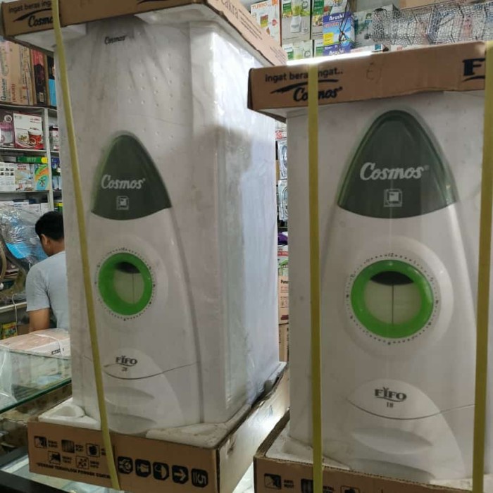 Rice Box Cosmos Fifo/ Tempat Penyimpan Beras Ukuran 18, 28, 38 Kg - Asli