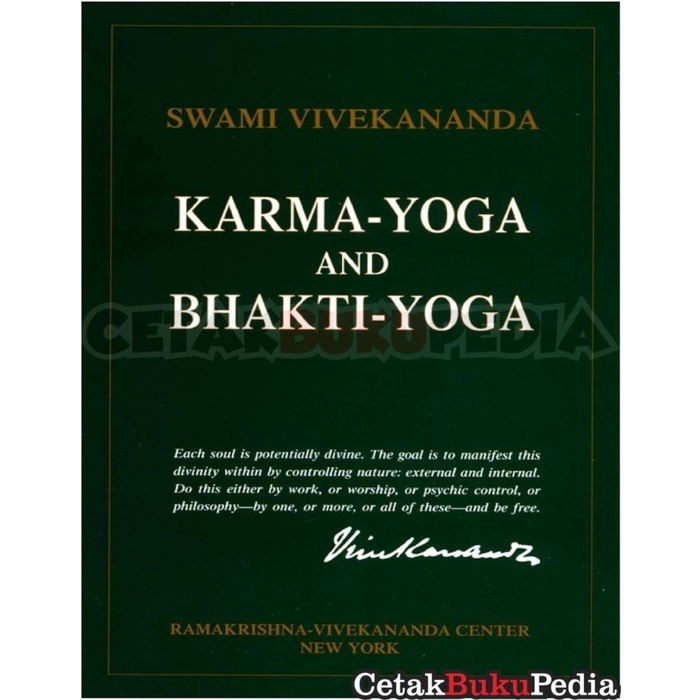 Engbook Book Karma Yoga Bhakti Yoga Softcover