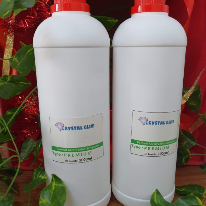 

READY STOK LEM AKRILIK CRYSTAL GLUE KUALITAS PREMIUM / LEM ACRYLIC / LEM AKRILIK READYY