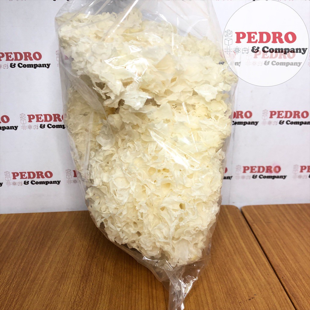 

Jamur putih kering/ dried white fungus (100 gr)