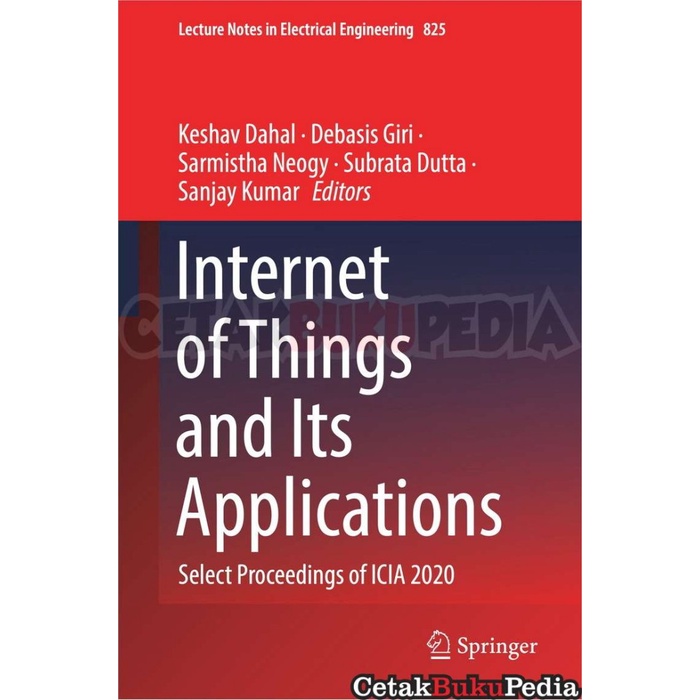 Book Dahal K Internet Of Things Its Applications Icia0