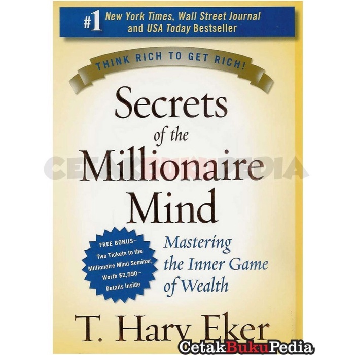 Buku Secrets Of Millionaire Mind Coversoft