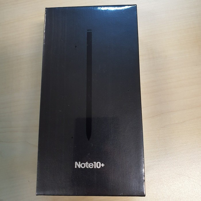 BISA GOSEND SAMSUNG GALAXY NOTE 10 PLUS 256GB RAM 12GB BLACK BNIB