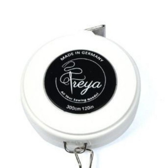 ..... Freya Meteran Jerman Kain Baju Badan 300 Cm Roll Otomatis Putar Gulung