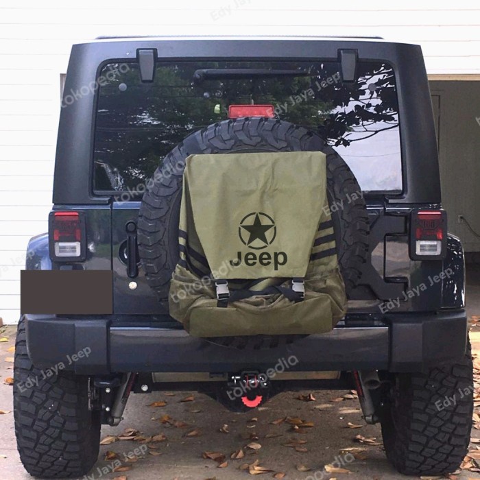 Trash Bag Offroad Logo Jeep Tas Ransel Ban Serep