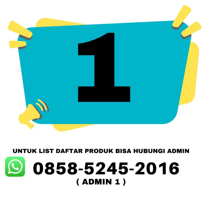 

ATKJaya- Nomor Produk #01 - Logo Sticker C-50