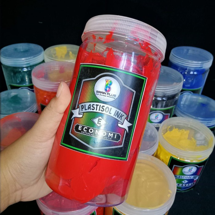 

ATKJaya- Tinta sablon Brain Plus merah 1kg