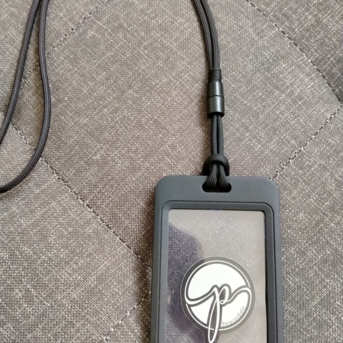 

ATKJaya- Simplex Lanyard with quick release pop barrel. card holder 2 sisi.