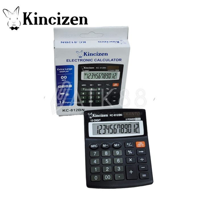 

ATKJaya- Calculator / Kalkulator Kincizen KC-812BN