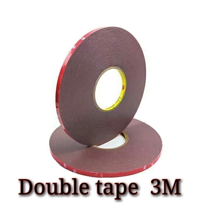 

ATKJaya- Lem Double tape 3M lebar 0,8 mm Roll Besar 6,5 Cm