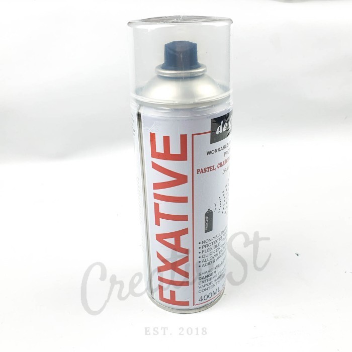 

ATKJaya- De Goya Fixative Workable Spray 400ml Vernish Pelapis Akhir Glossy
