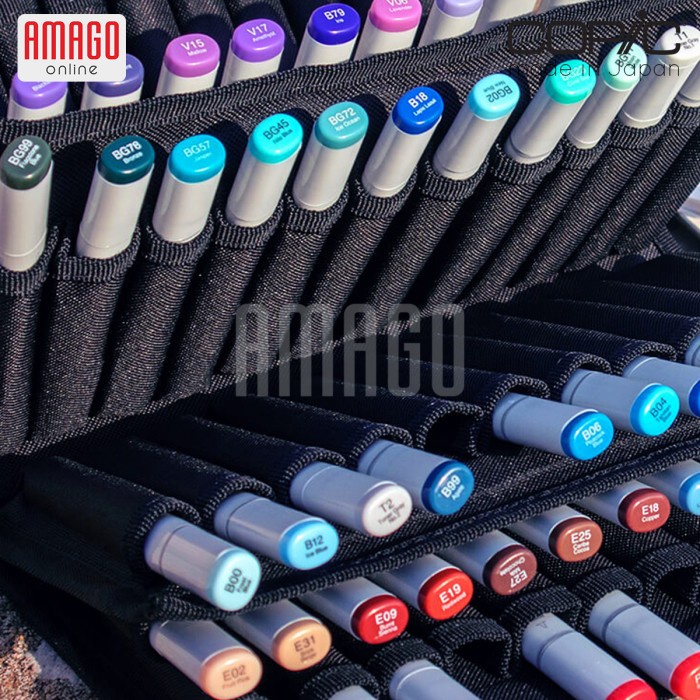 

COPIC WALLET BAG CASE 72 MARKERS - TAS COPIC ISI 72