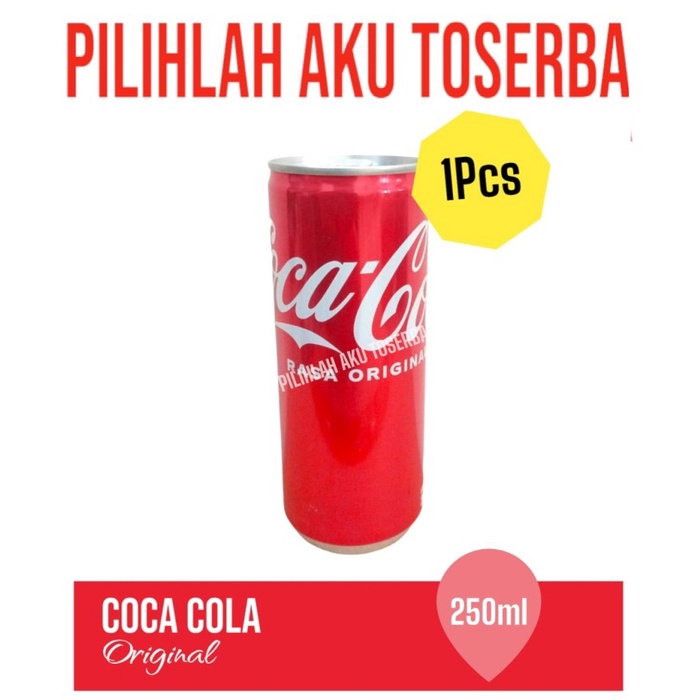 

Coca Cola Original KALENG CAN 250 ml - ( HARGA 1 DUS )