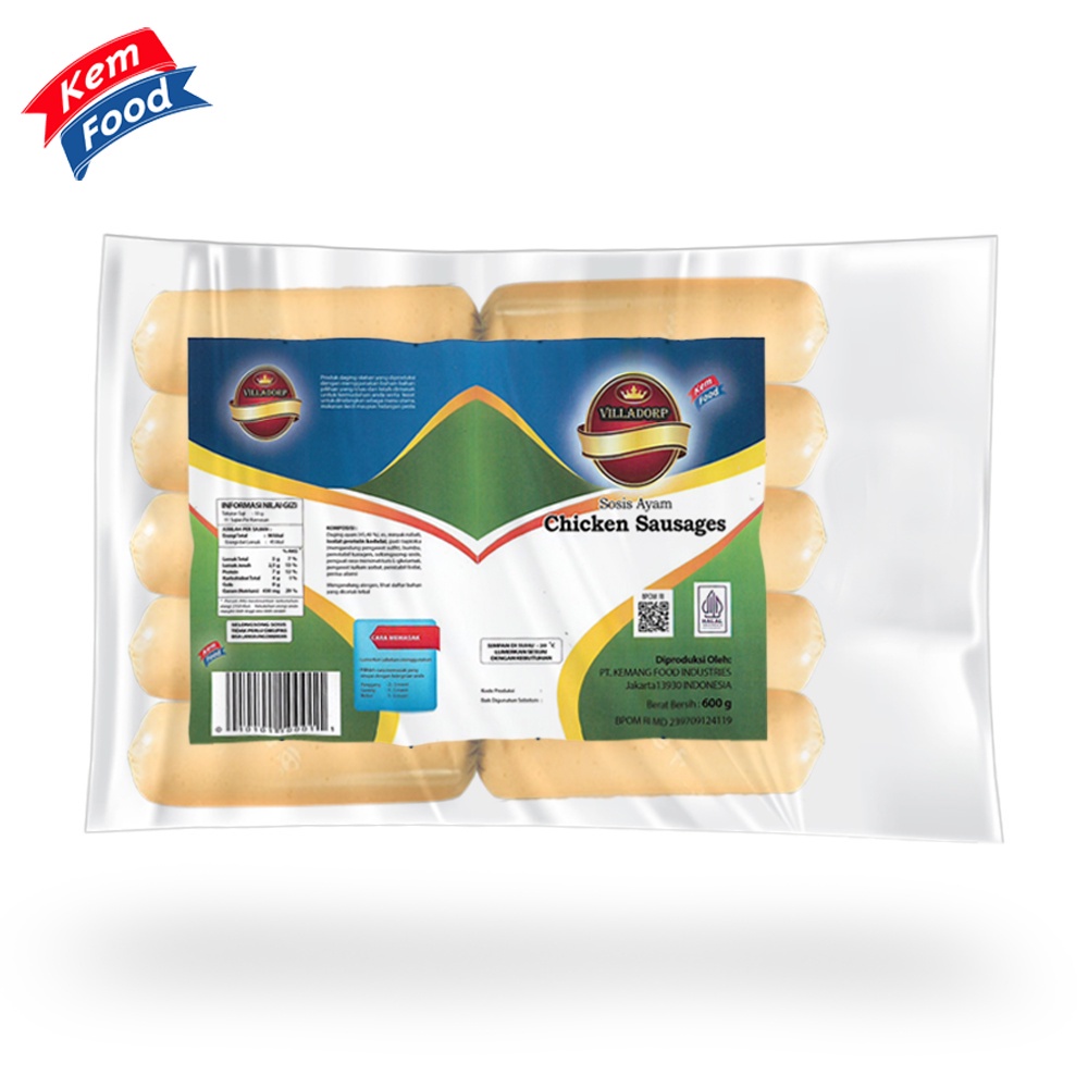 

Villadorp Sosis Ayam Cocktail Premium - 225 gr
