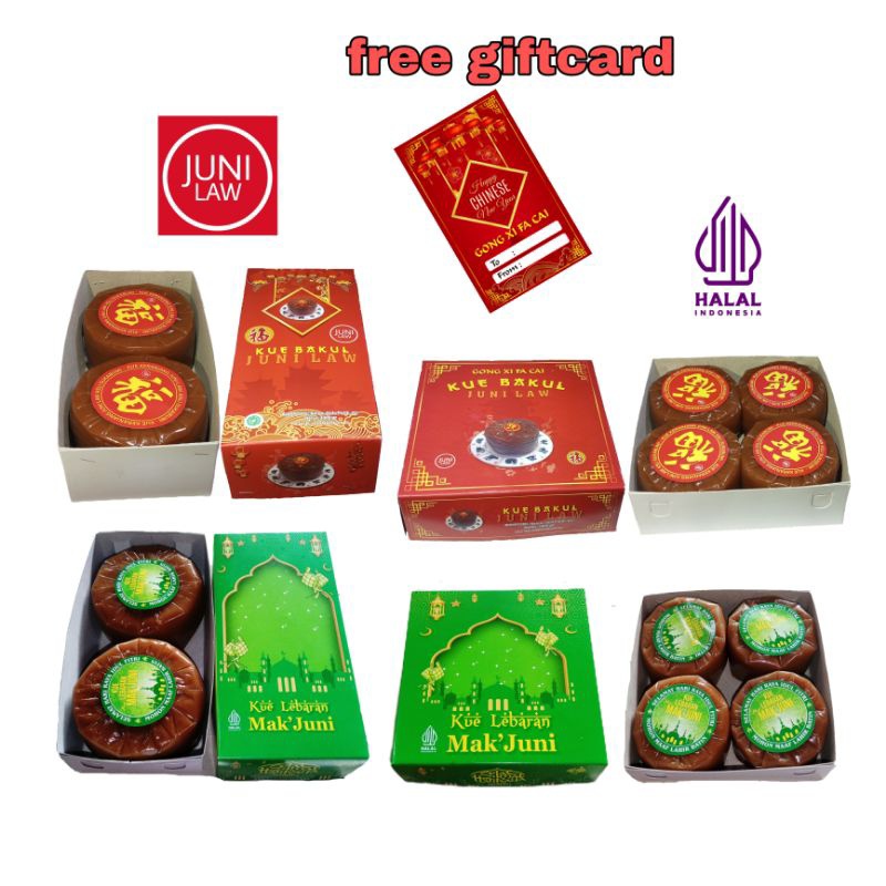 

JUNI LAW - Kue Keranjang 1kg isi 2 / 1kg isi 4