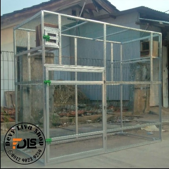 kandang aviary burung kotak jumbo XL DiskonJual MurahHarga DiskonObral