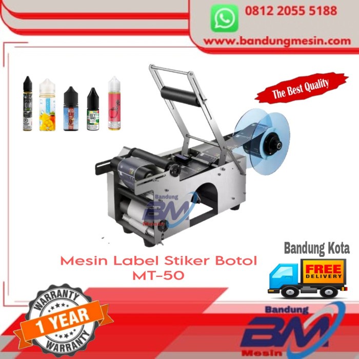 

Mesin Label Stiker Botol Bulat MT-50 /Round Labeling Sticker Bottle DiskonJual MurahHarga