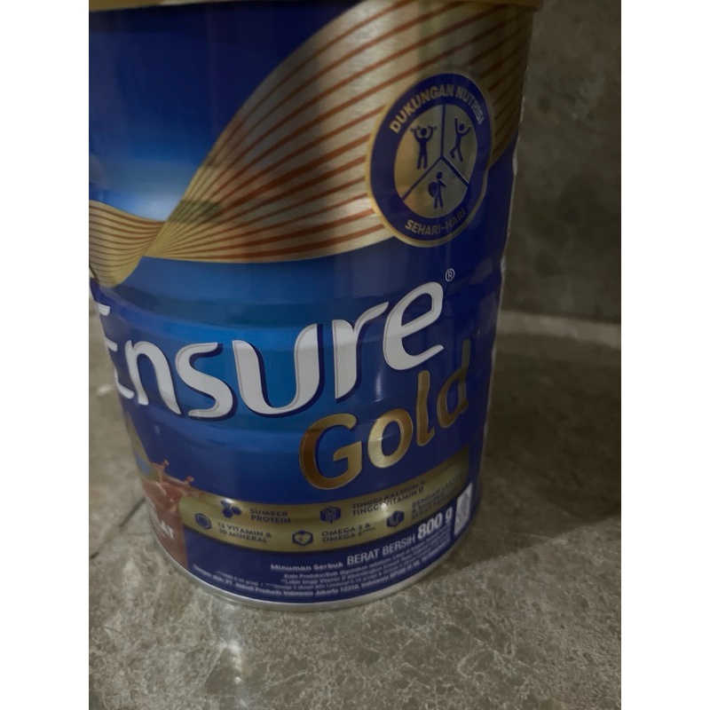 

Ensure coklat GOLD 800 gr atau ensure vanila GOLD 800 gr ,harap baca deskripsi lengkap!!!