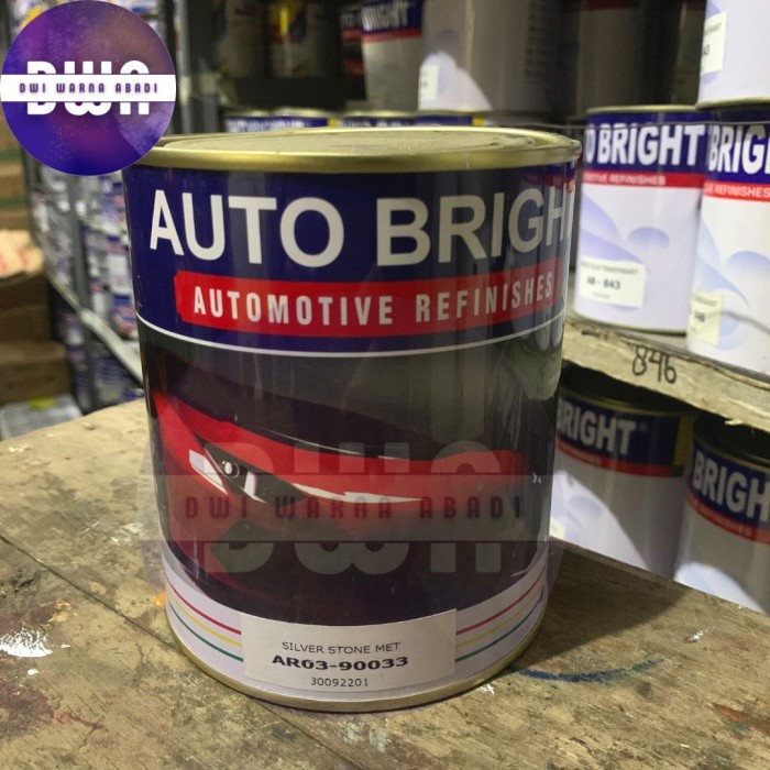 Cat Silver Stone Met Autobright Kemasan 1Kg