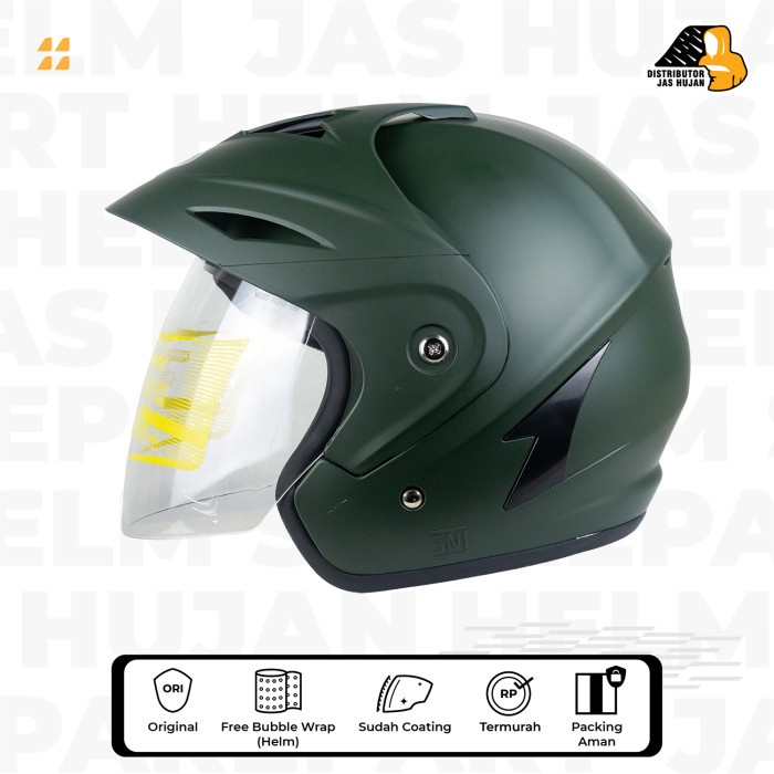 JAYAmart- Helm ukuran besar XXL sudah SNI